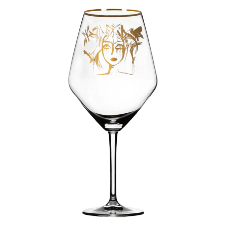 Slice of Life Gold Wine Glass, 75cl