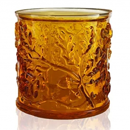 Royal Oak Vase Amber, Ø 14cm