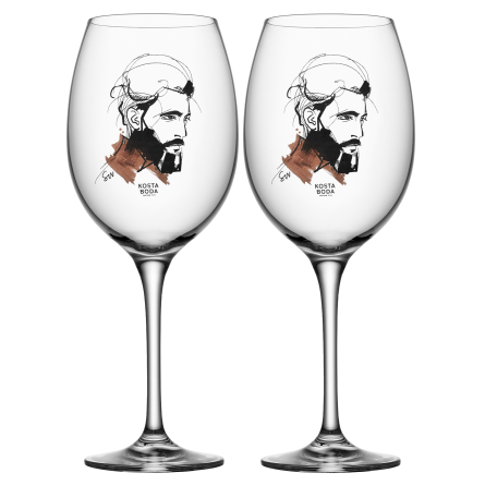 All About You Wine Glass Wait For Him 52cl, 2-Pack