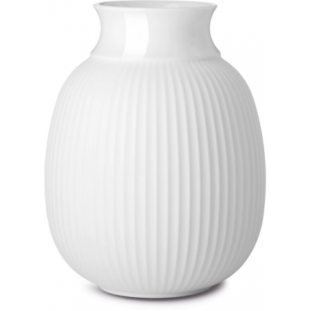 Curve Vase White, 17,5cm