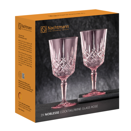 Noblesse Cocktail Glass Rose 35,5cl, 2-pack