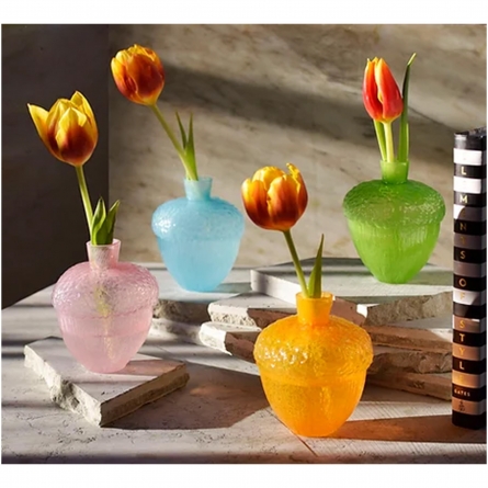 Robur vase 2023 Edition H 11cm turquoise