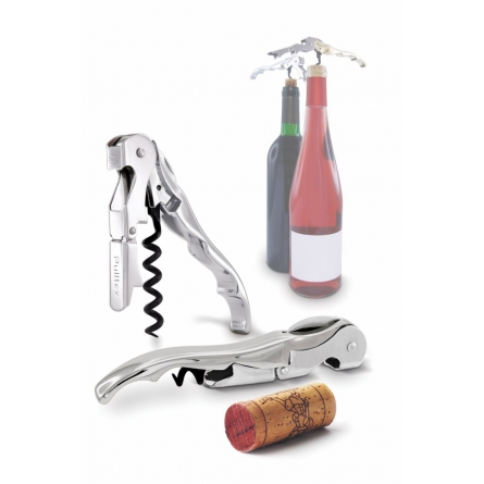 Wine opener Pulltaps Classic Silver with Holster