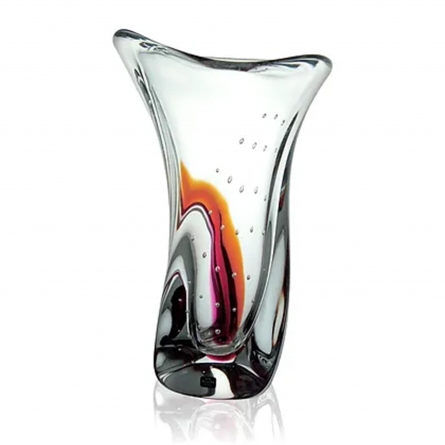 Caribbea Vase Amber/Pink