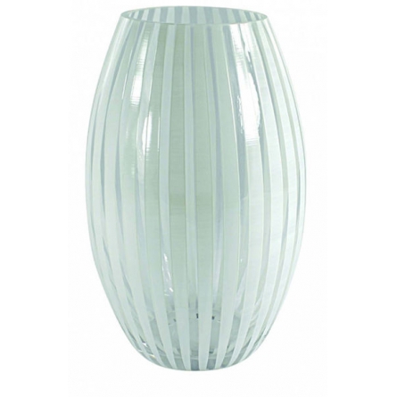Konvex Twist Vas Vit, H 26cm