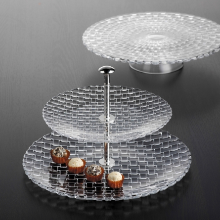 Bossa Nova 2-Tiered Cake Dish