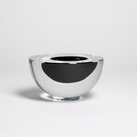 Solid Clear/Black, Ø 19cm