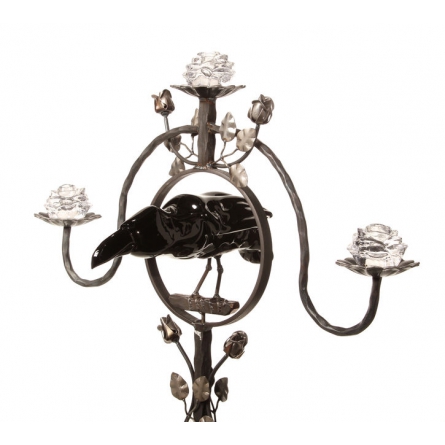 The raven candelabra