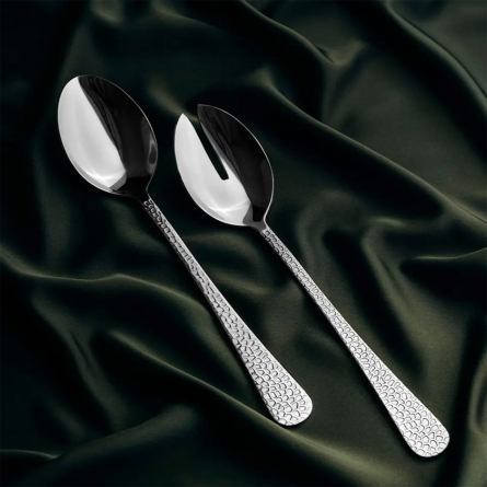 Frost salladsbestick 2 delar st&aring;l