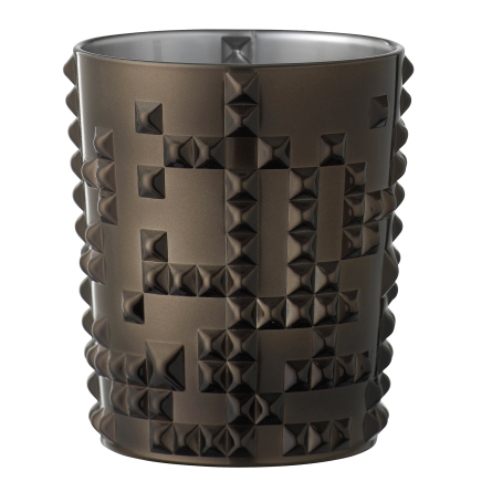Punk Tumbler Glass 35cl, Gun Metal