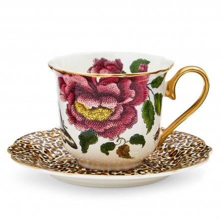 Creatures of Curiosity Tea Cup & Saucer 35cl
