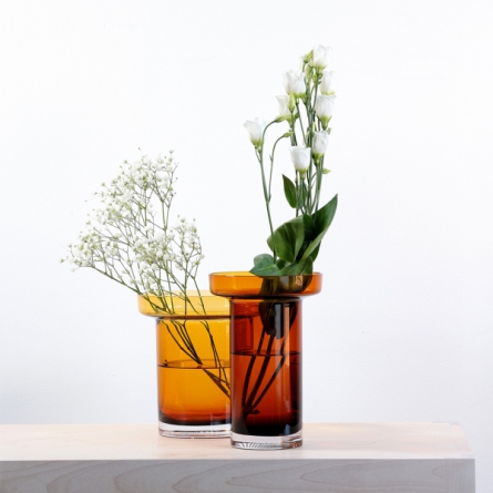 Limelight Vase Amber H 23cm