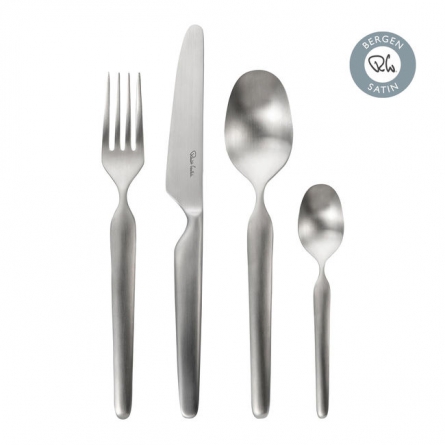 Bergen Satin Cutlery Set, 24 pieces