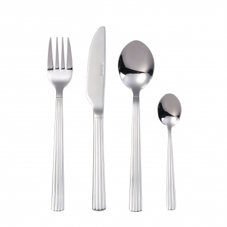 Groovy Cutlery Set Mirror with 16 pieces