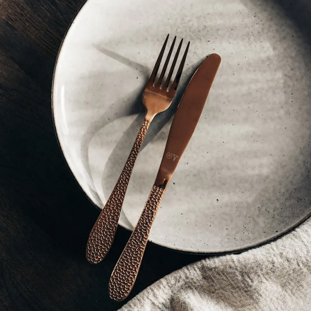 Frost Fenix bestickset 16 delar koppar