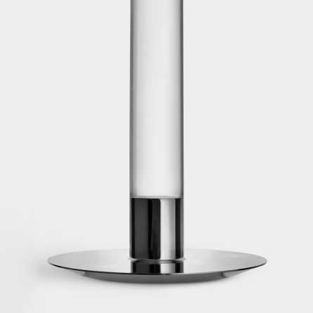 Lumiere Candlestick Silver, 32cm