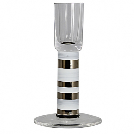 Versailles Candlestick Silver, H 14cm