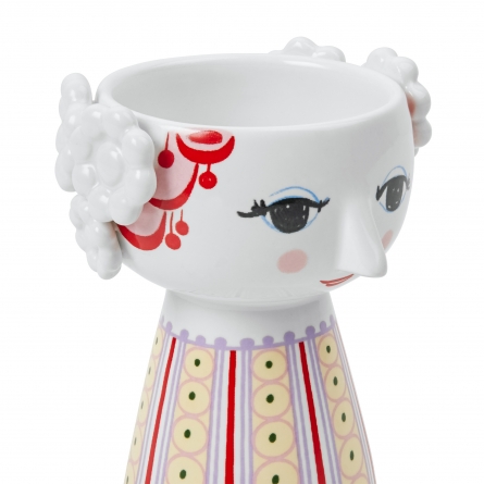 Eva Candlestick Lavender, H 9,5cm