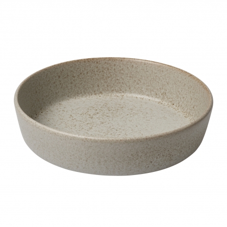 Raw Beige Sand Soup Plate, Ø 19,5cm