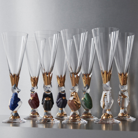 Nobel The Sparkling Devil Glas 19cl, Blue