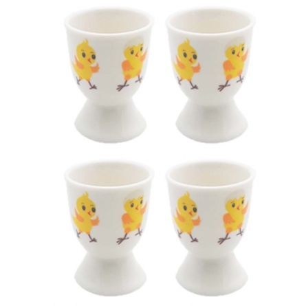 Egg cup Chickens 6.5 cm 4-pack