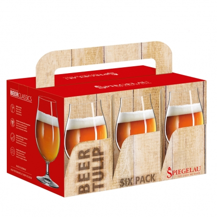 Ølglas Classic Tulip 44cl, 6-pak