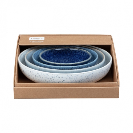 Studio blau Nesting schüssel Set 25.1cm, 4-pack