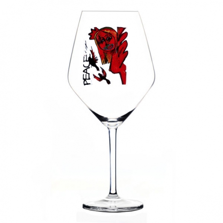 Scream Peace Wine glass, 75cl