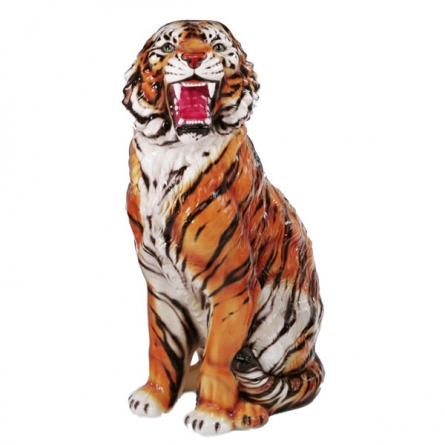 Siberian Tiger Porcelain animal 92cm
