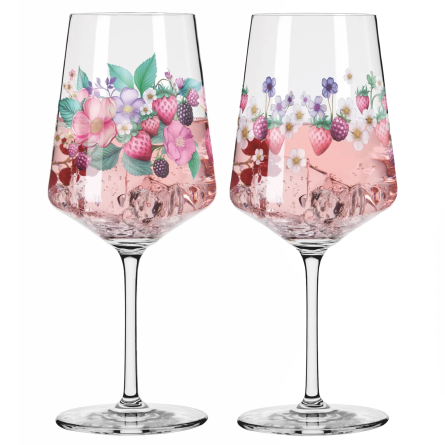 Sommersonett Wine Glass Berries 54cl, 2-pack