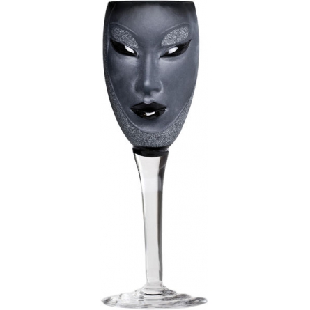 Electra Weinglas schwarz