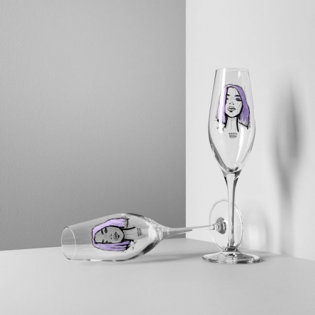 All About You Champagne Glass Forever Mine 23cl, 2-pack