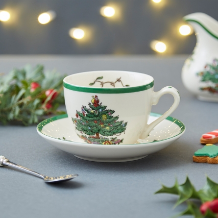 Christmas Tree Teetasse & Untertasse, 20cl