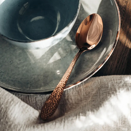 Frost Fenix bestickset 16 delar koppar