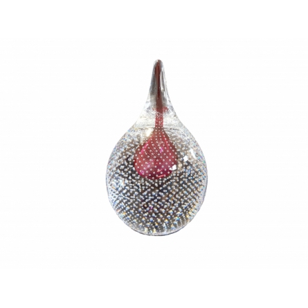 Burgundy Drop H 17cm
