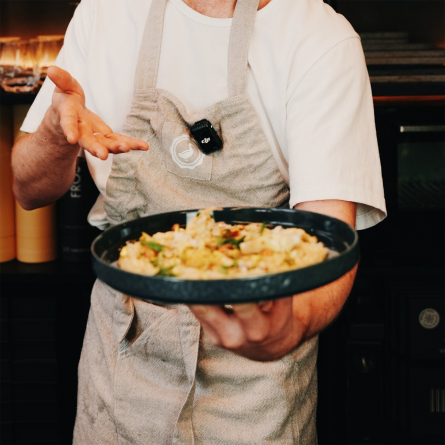 Service C Tallerken Antracit, 4-pak