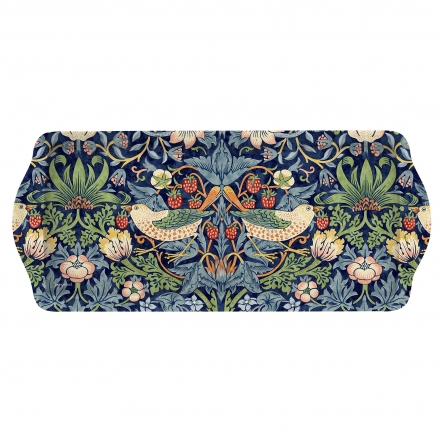 Strawberry Thief Blue Sandwich tray