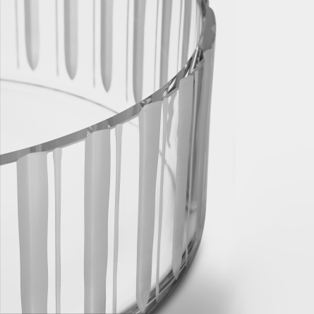 Cut in Number Bowl Stripes, Ø 27,5cm