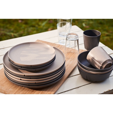 Grand Cru Take plate Mörkgrå ø 26 cm 2-pack
