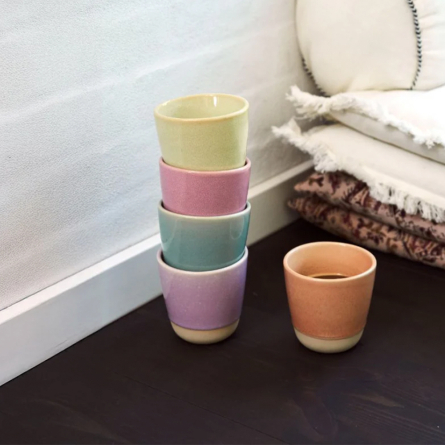 Raw Cup Mixed Colors 30cl, 6-pack