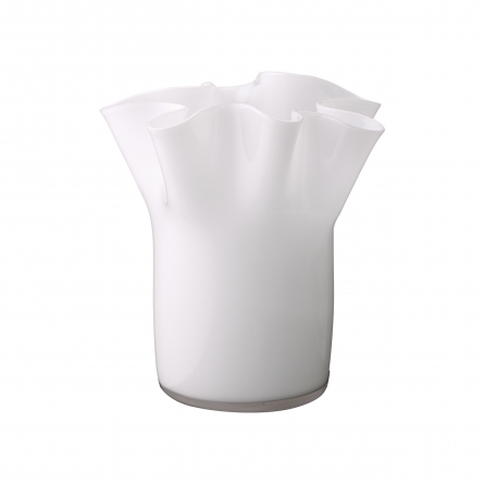 Tulip vase White H 20cm