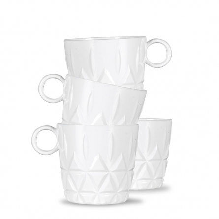 Picnic Coffee Cup White 28cl, 4-pack