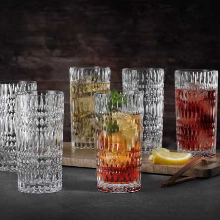 Ethno Longdrink Glass 42cl, 4-pack