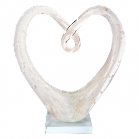 Heart White, 18,5cm