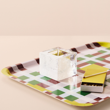 Brick Votive, White
