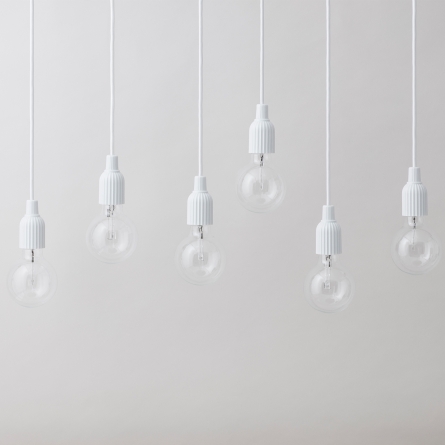 Lyngby Fitting #01 White H8,7cm