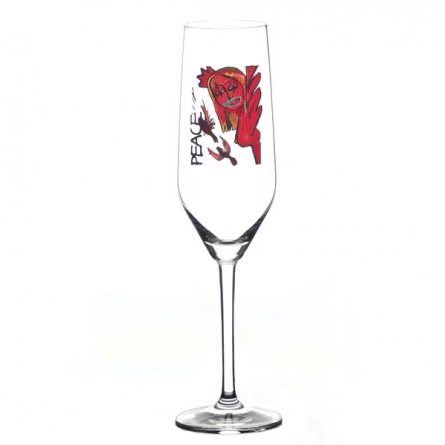 Scream Peace Champagnerglas 30cl