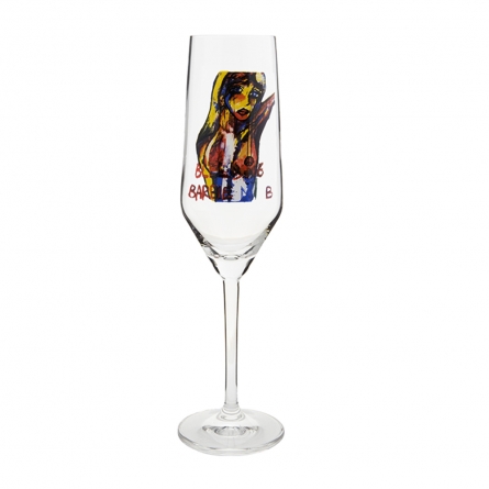 Bleeding Barbie Champagneglas, 30 cl