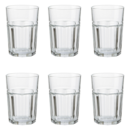 Atelier Granit Drinking Glass 36cl, 6-pack