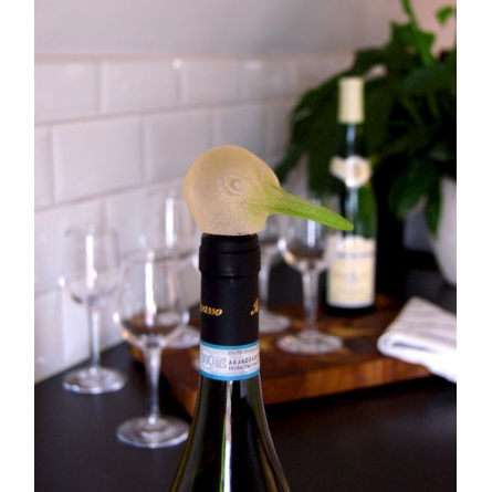 Kiwi Bottle Stopper Green